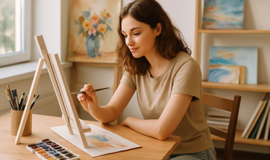 مزایای یادگیری نقاشی برای بزرگسالان
