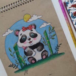 نقاشی پاندا